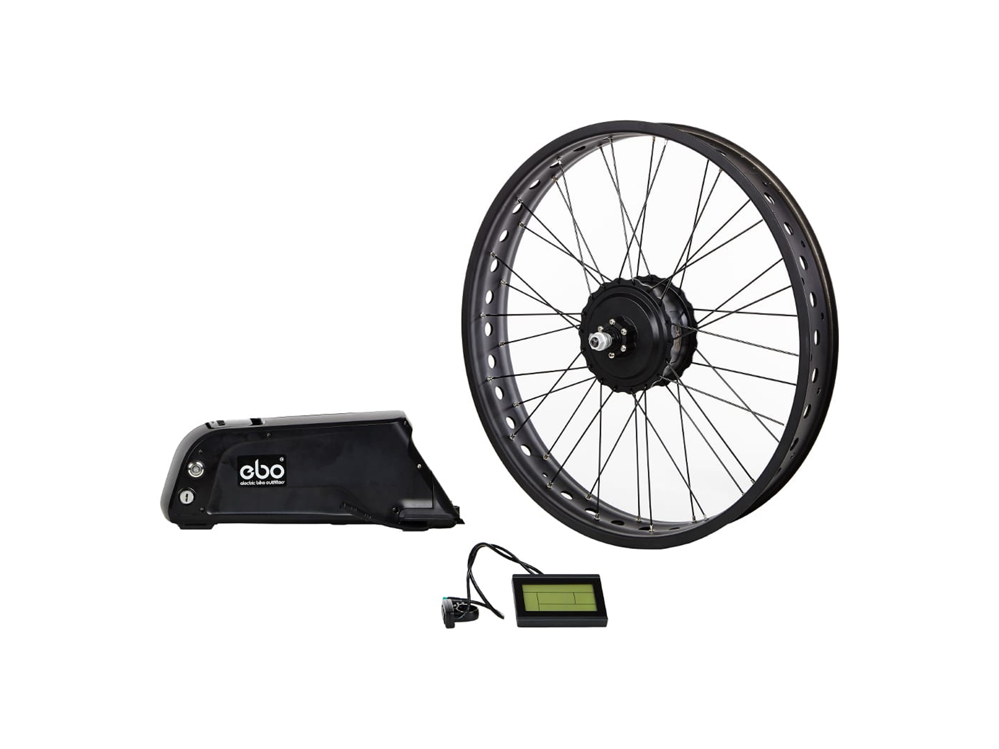 front tire electric bike kit