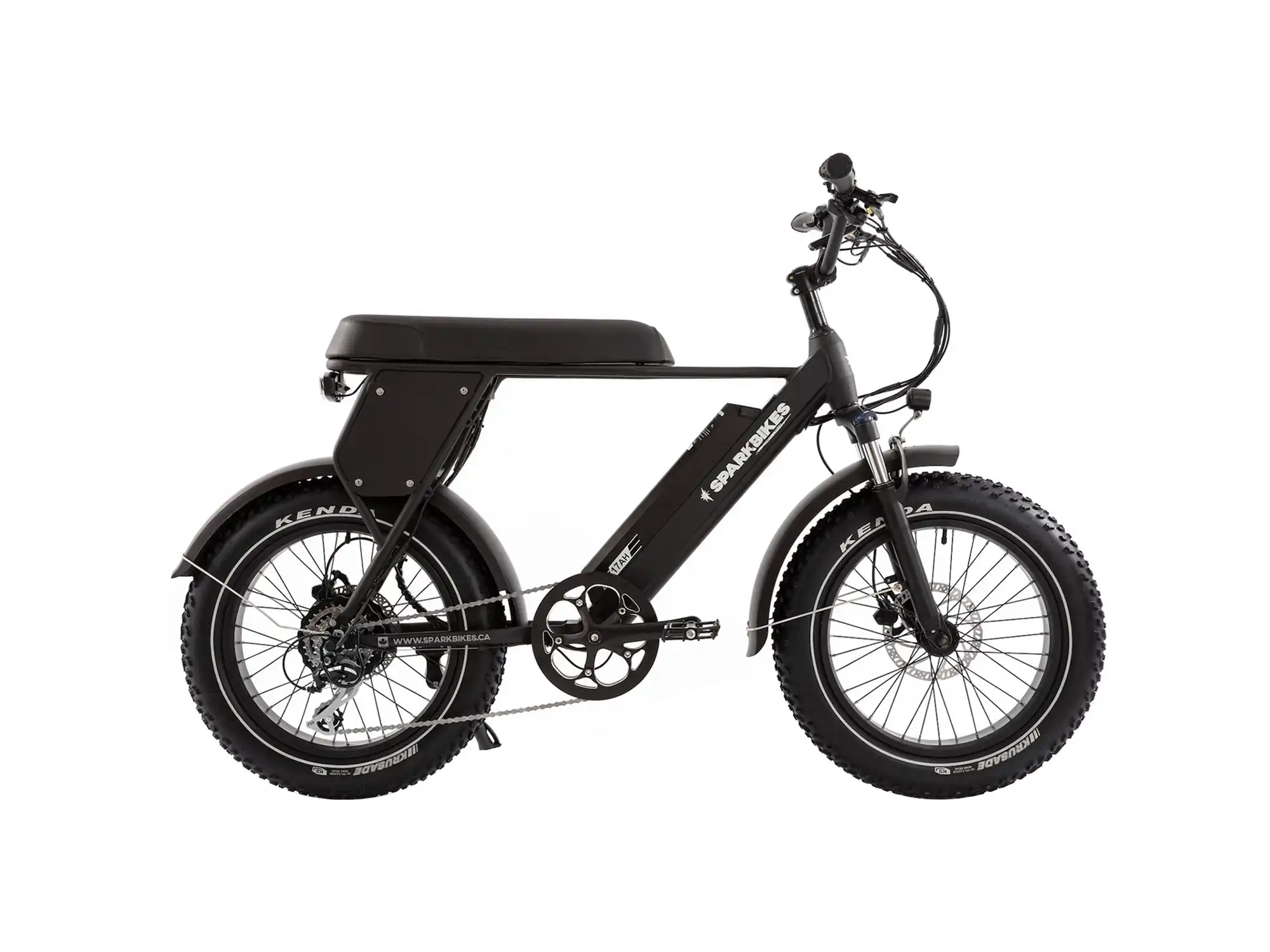 black spark ebike